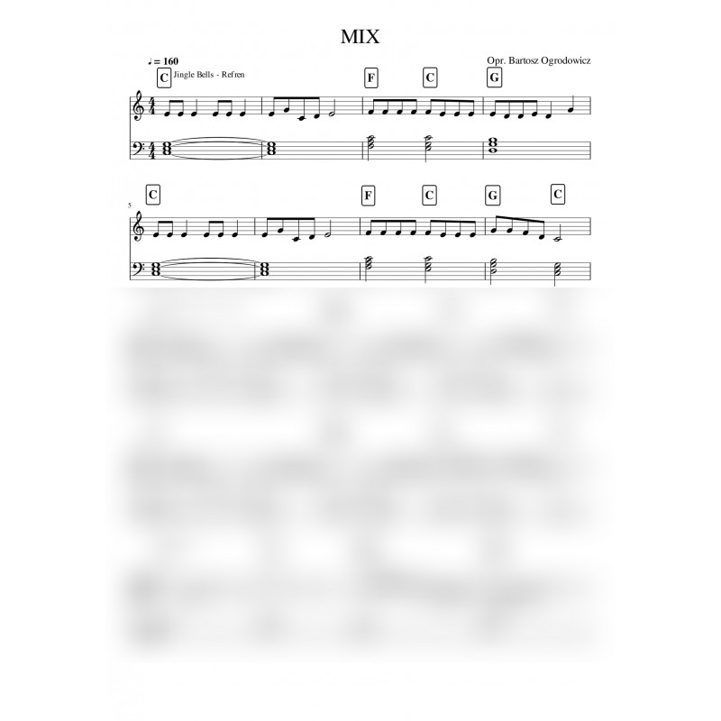 MIX - Jingle Bells - Przybieżeli do Betlejem + solo